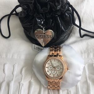 GUESS NWT Gold Watch